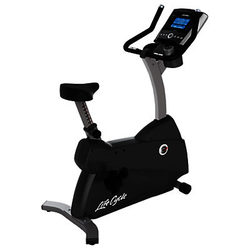 Life Fitness Lifecycle C3 Upright Exercise Bike with Go Console